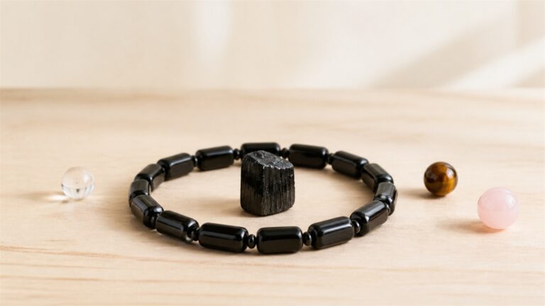 7 Crystals to Pair with Black Tourmaline: Meaning, Design, and Compatibility