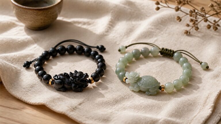 Pixiu and Dragon Turtle Bracelets: Meaning, Differences, and How to Wear Them