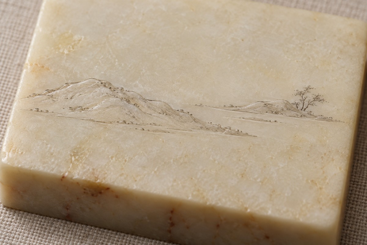 Side light reveals low ridges and fine outlines on a stone landscape.